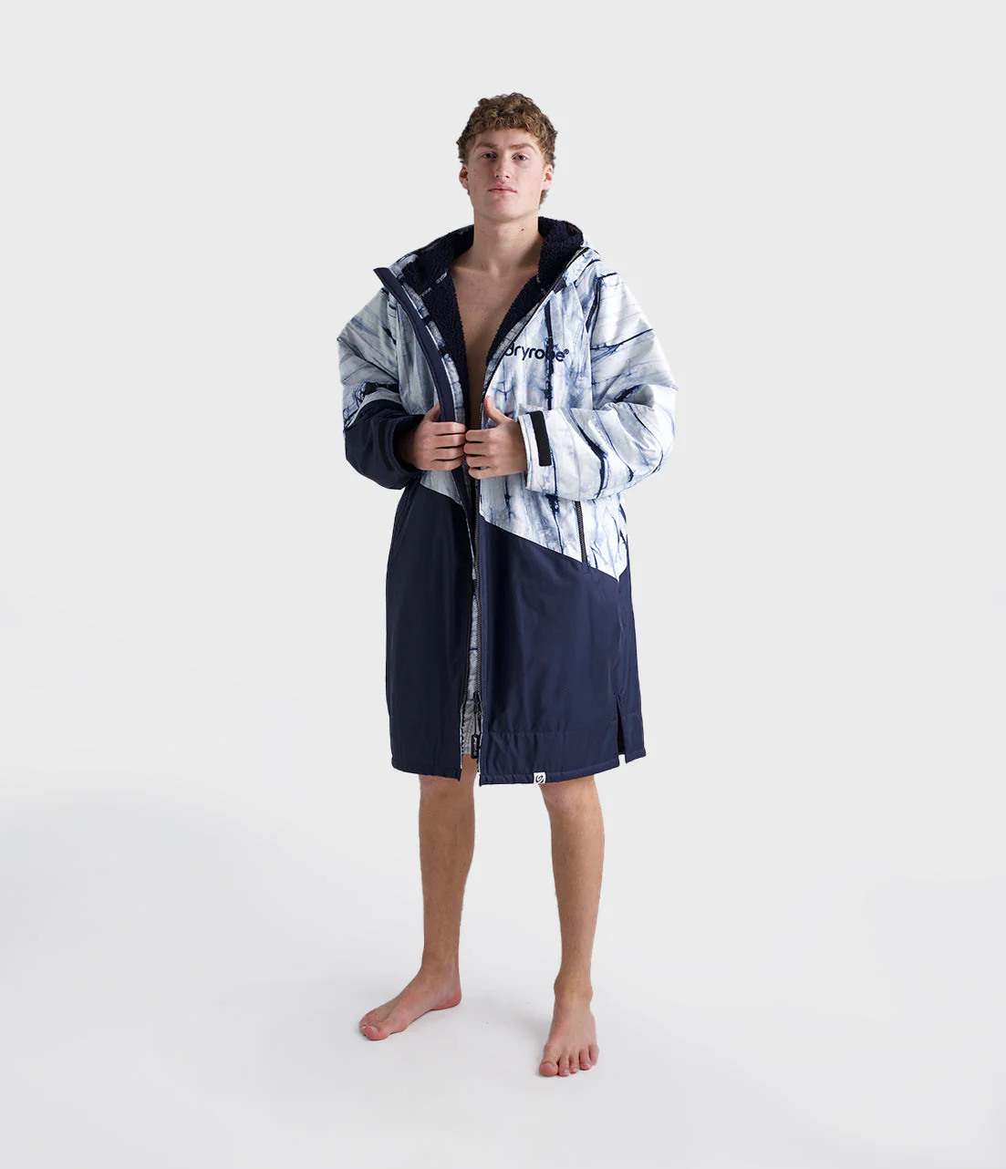 Batik Blue Advance Adults Changing Robe - Image 10