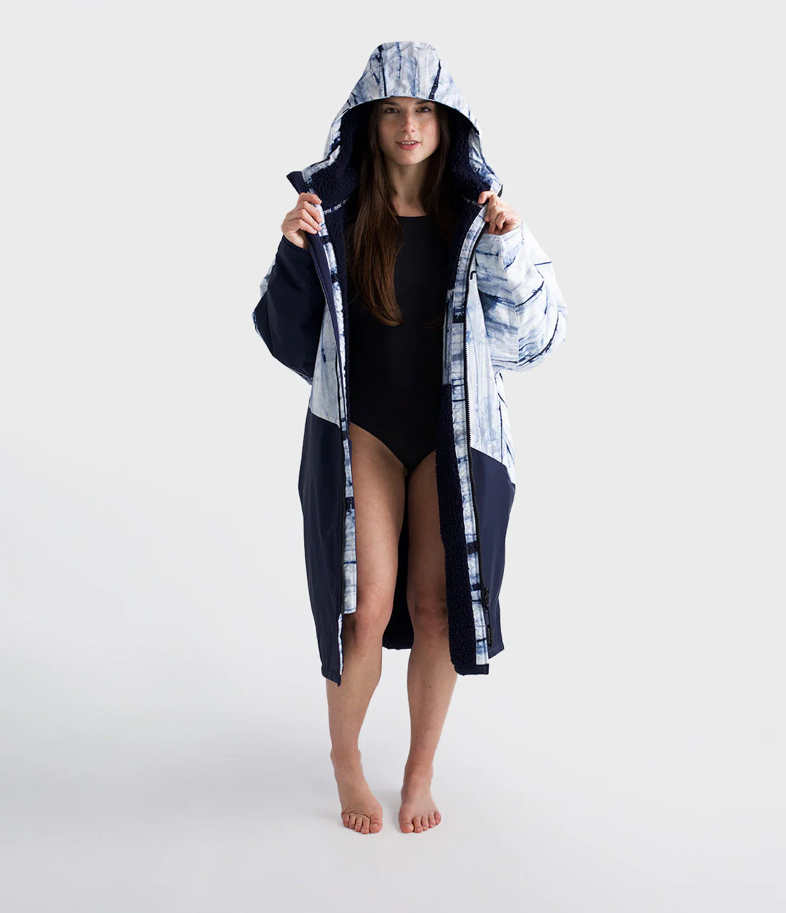 Batik Blue Advance Adults Changing Robe - Image 4