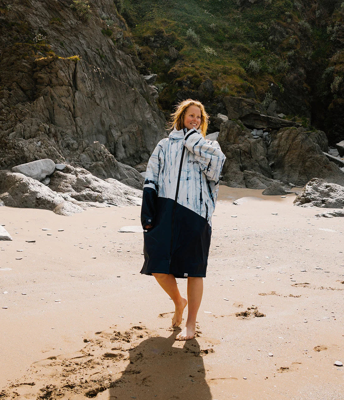Batik Blue Advance Adults Changing Robe - Image 6