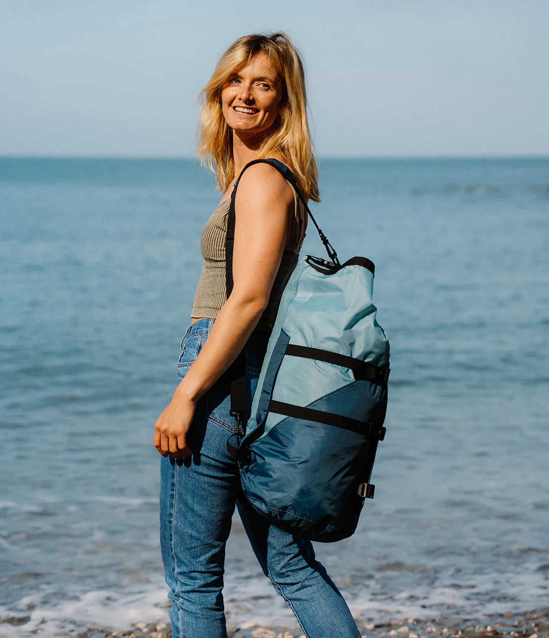 Blue Light Blue Compression Bag - Image 8