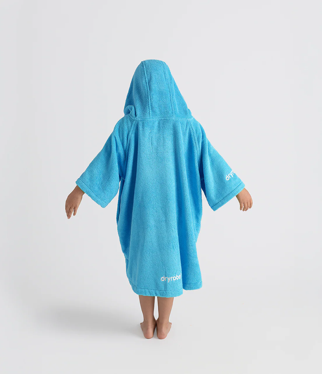 Blue Kids Organic Towel Changing Robe - Image 3