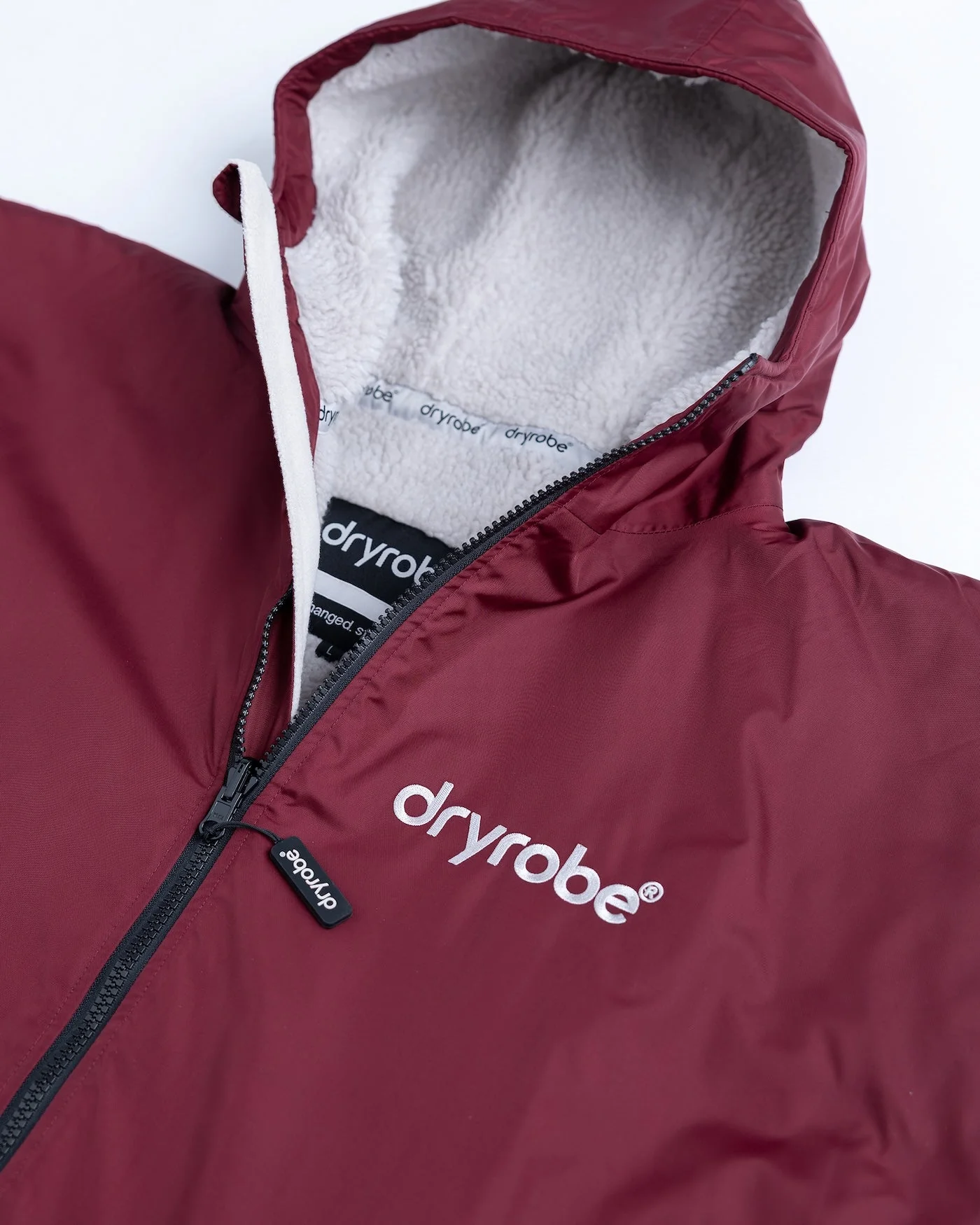 Burgundy Grey Advance Changing Robe - Image 10