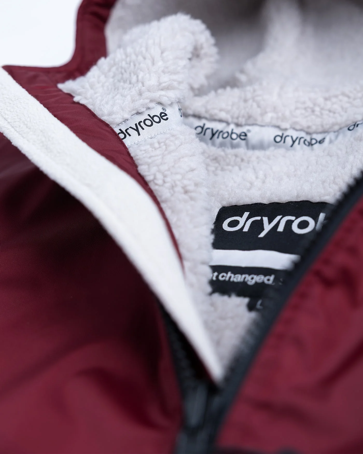 Burgundy Grey Advance Changing Robe - Image 9