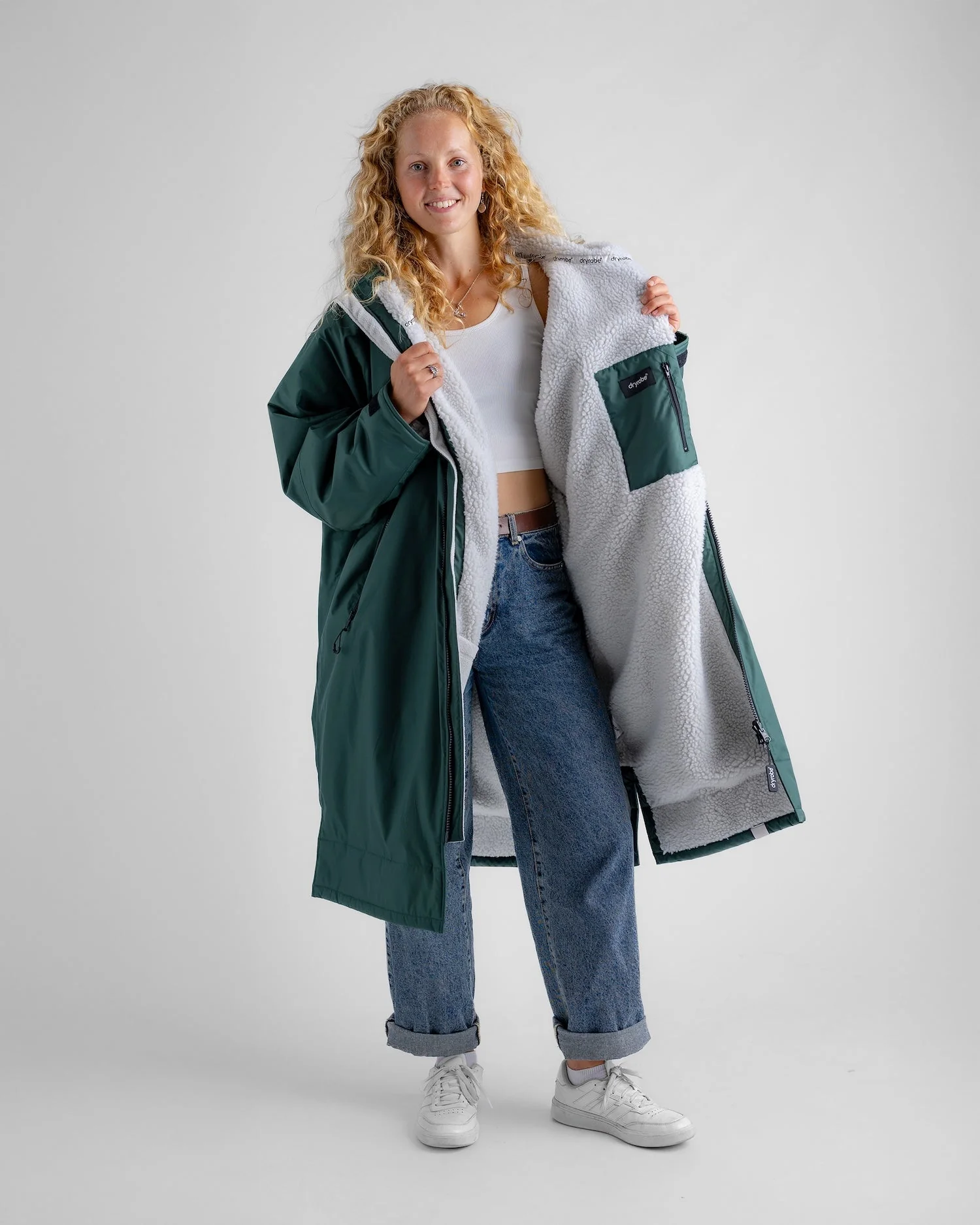 Dark Green Grey Advance Changing Robe - Image 15