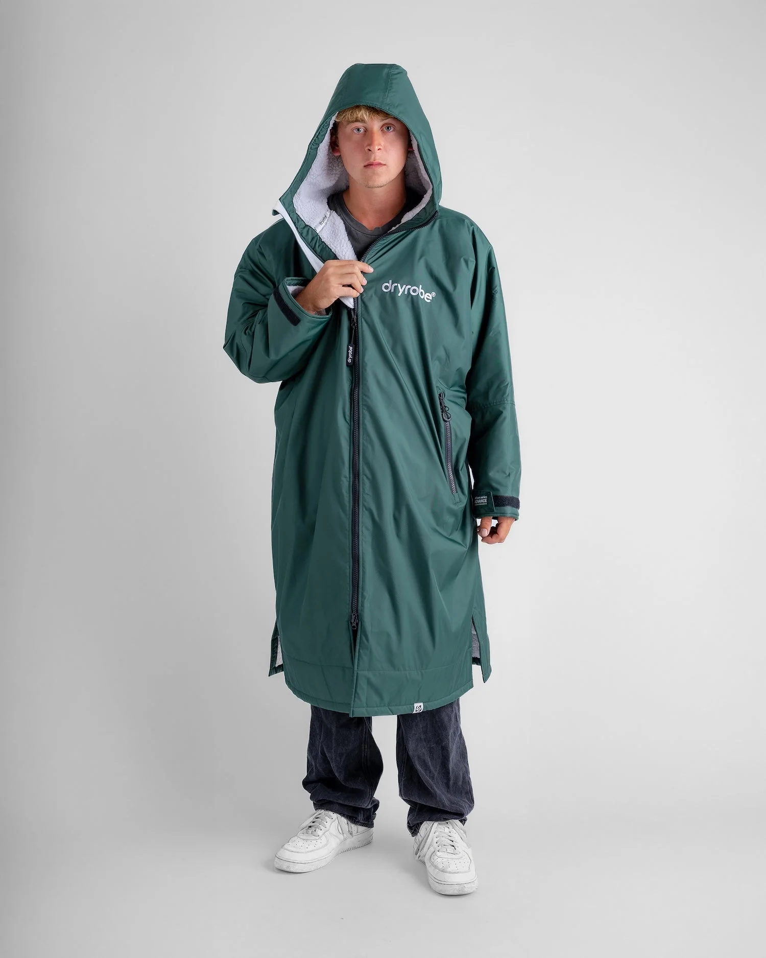 Dark Green Grey Advance Changing Robe - Image 18