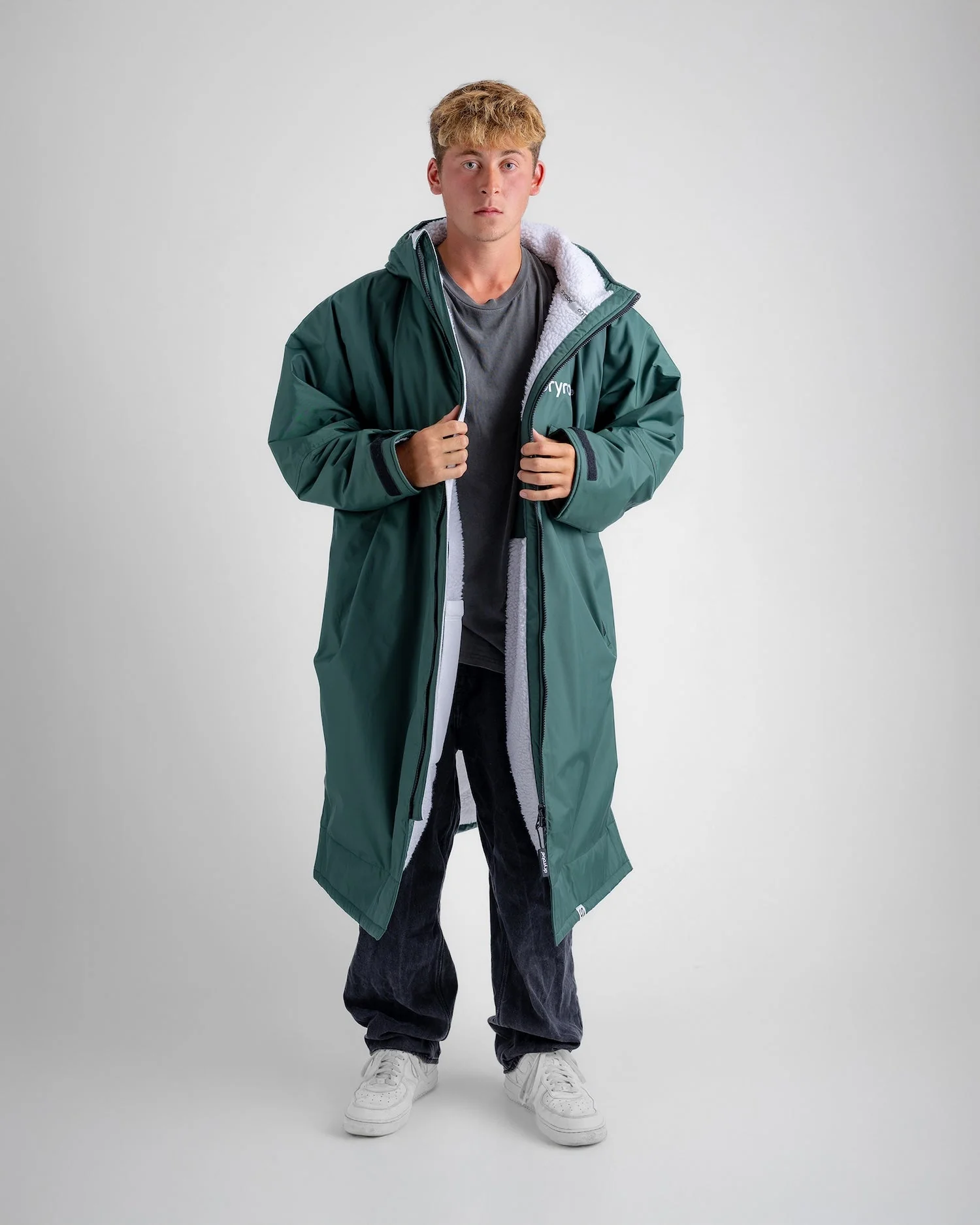 Dark Green Grey Advance Changing Robe - Image 19