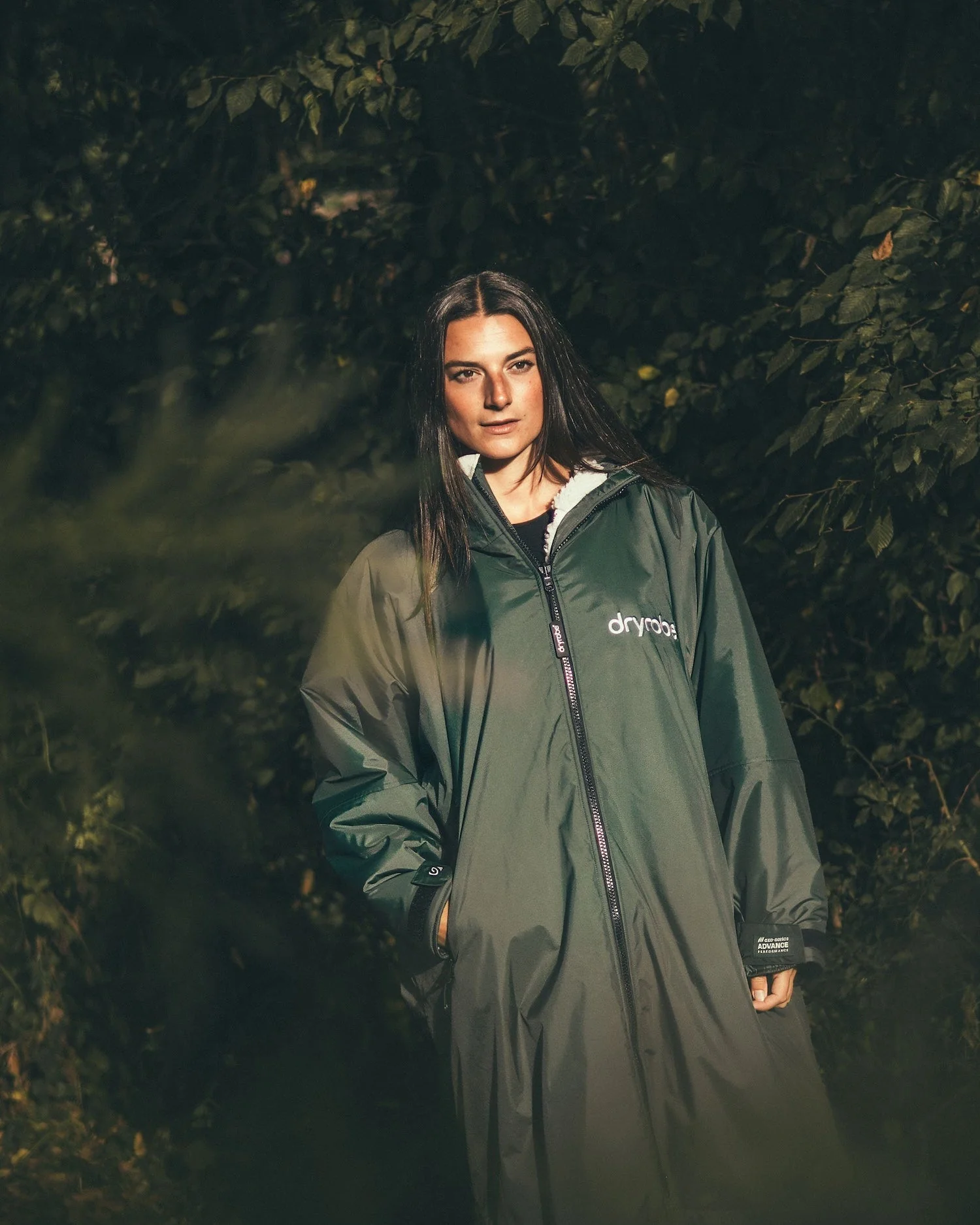 Dark Green Grey Advance Changing Robe - Image 20