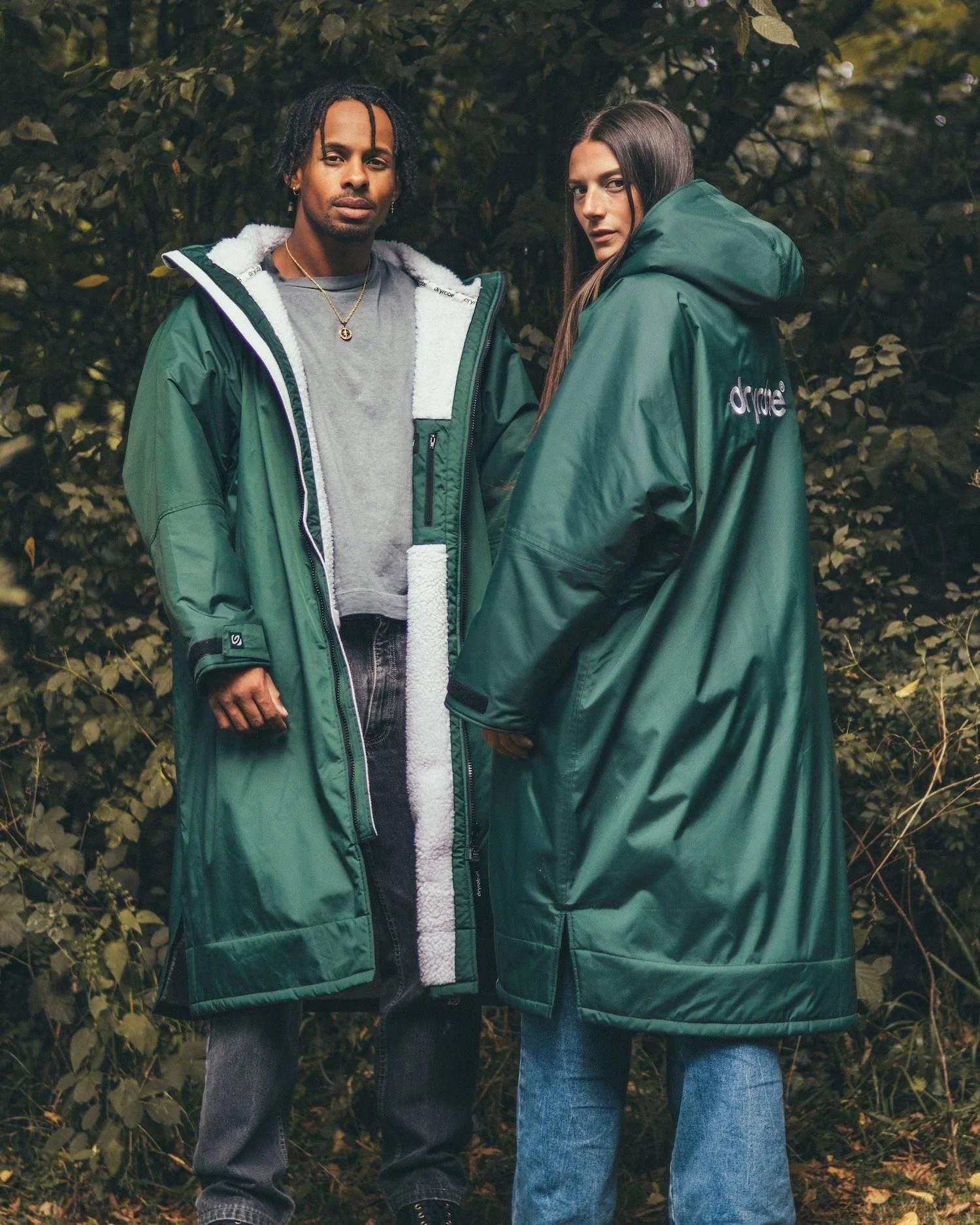 Dark Green Grey Advance Changing Robe - Image 5