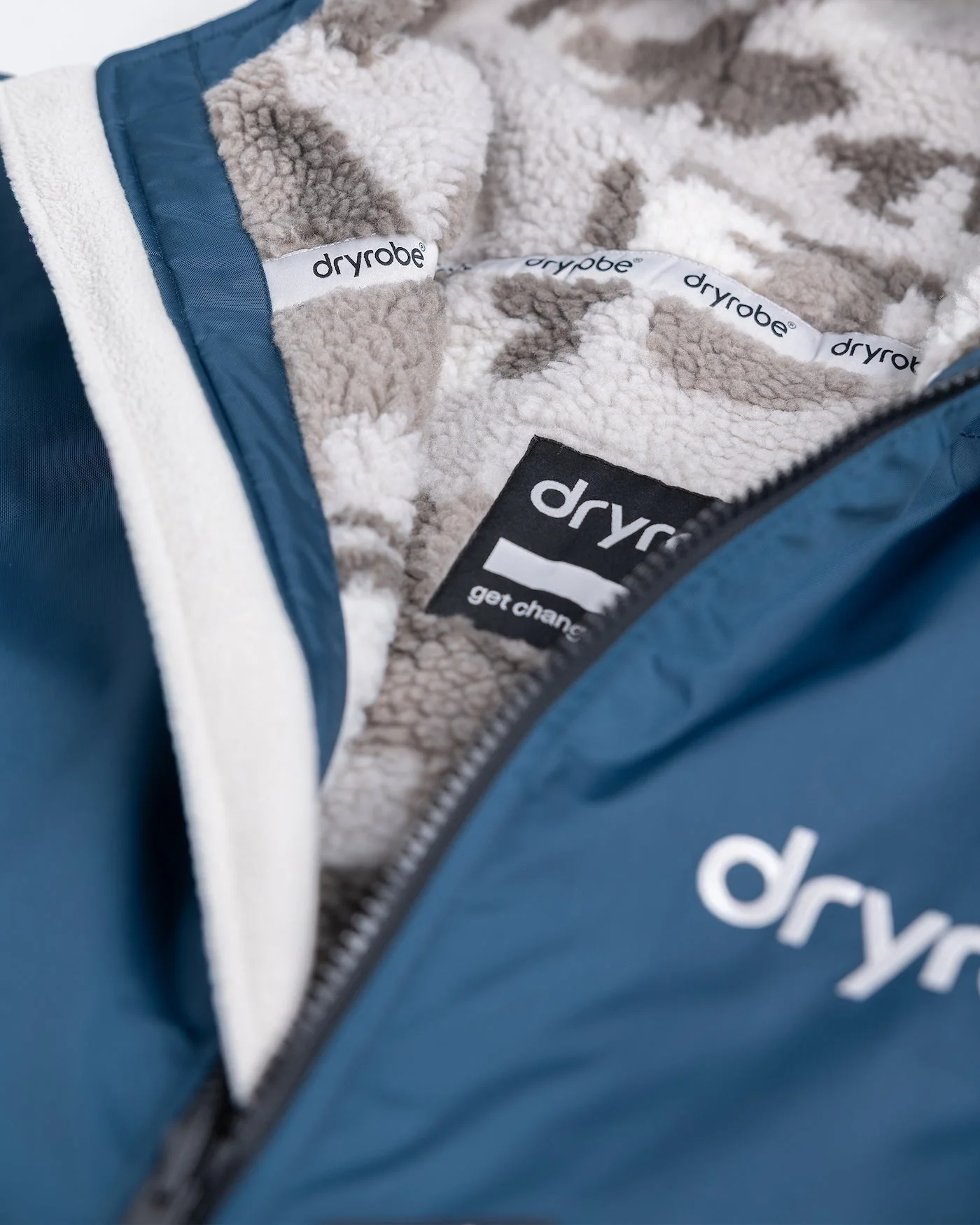 Deep Sea Blue Camo Advance Changing Robe - Image 13