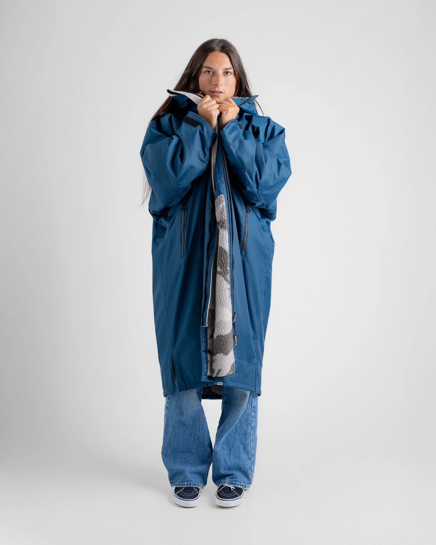 Deep Sea Blue Camo Advance Changing Robe - Image 14