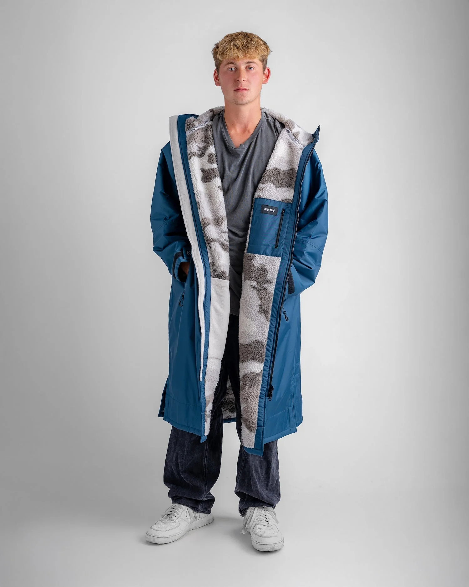 Deep Sea Blue Camo Advance Changing Robe - Image 16