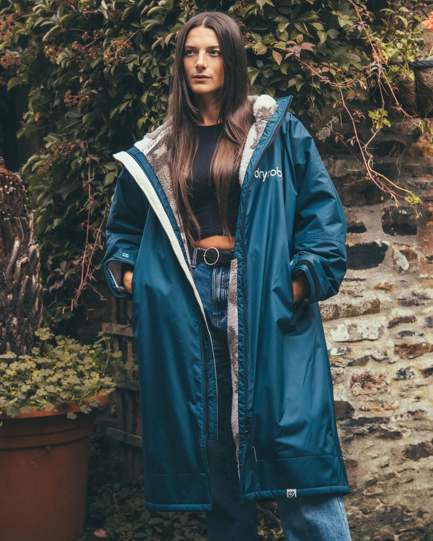 Deep Sea Blue Camo Advance Changing Robe - Image 20