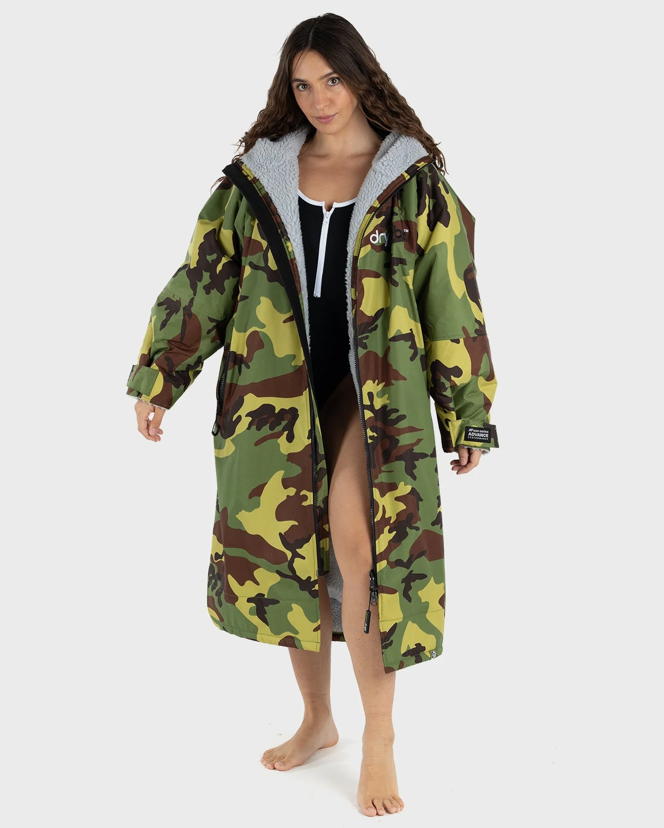 Camo Grey Advance Changing Robe - Image 10