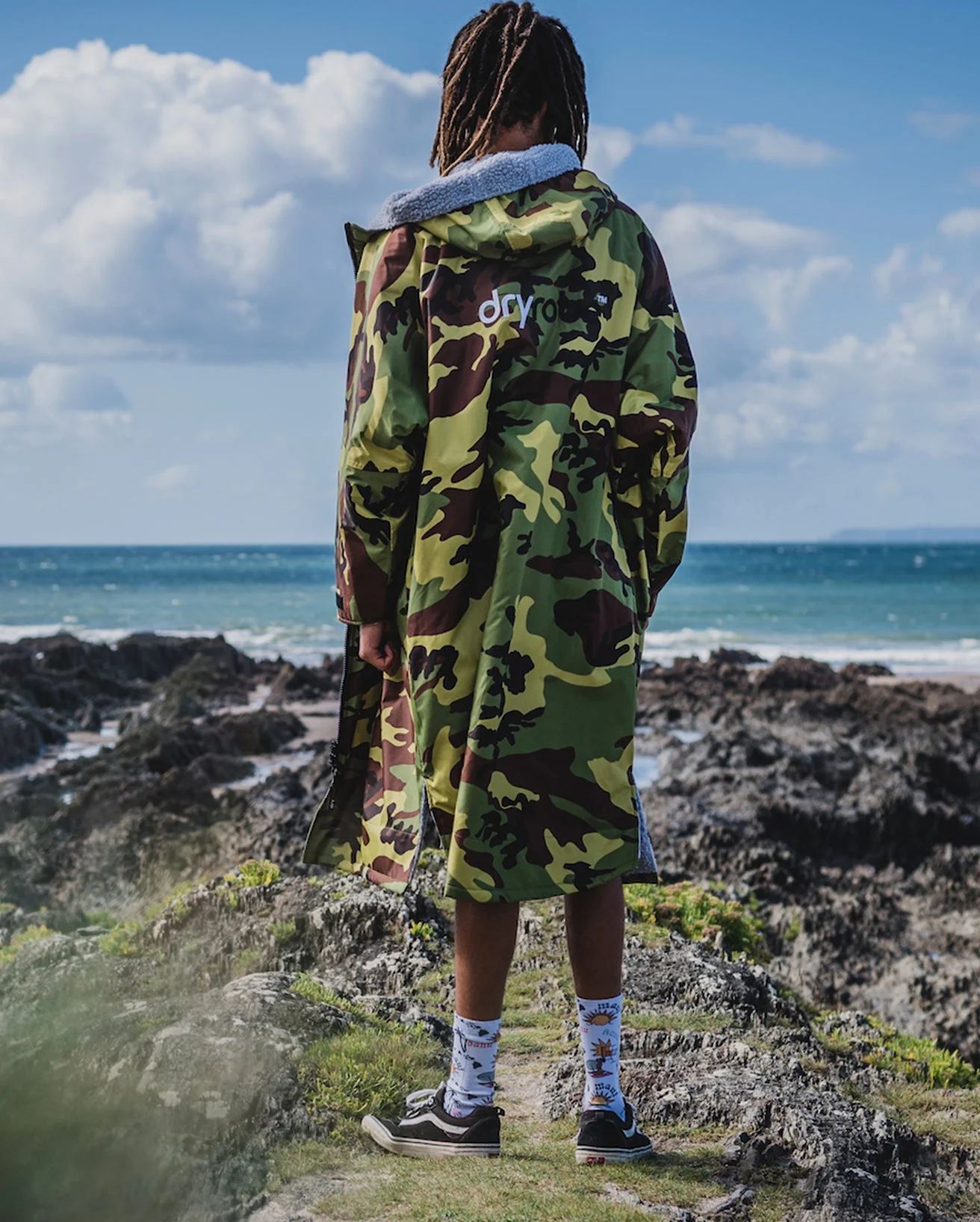 Camo Grey Advance Changing Robe - Image 4