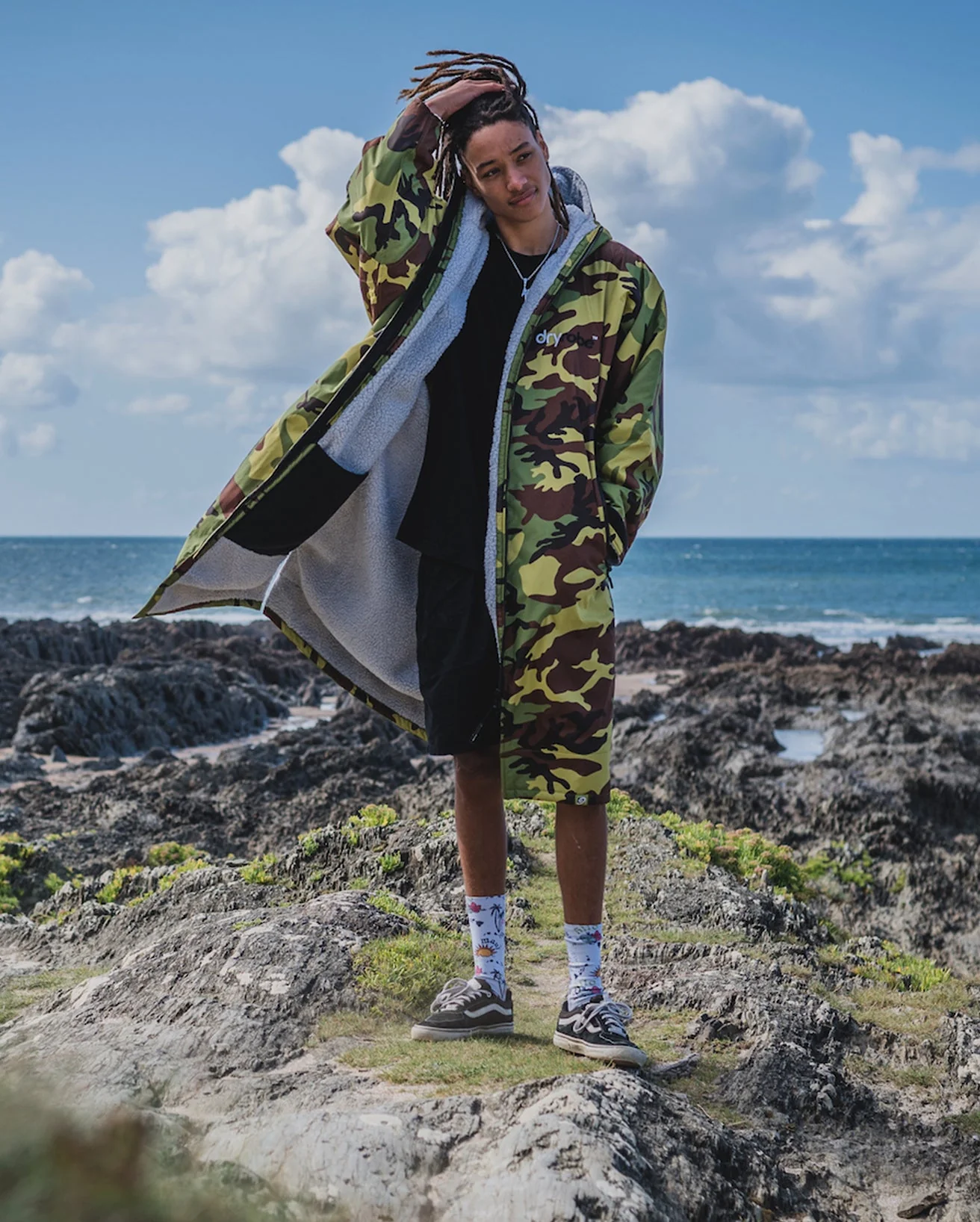 Camo Grey Advance Changing Robe - Image 5