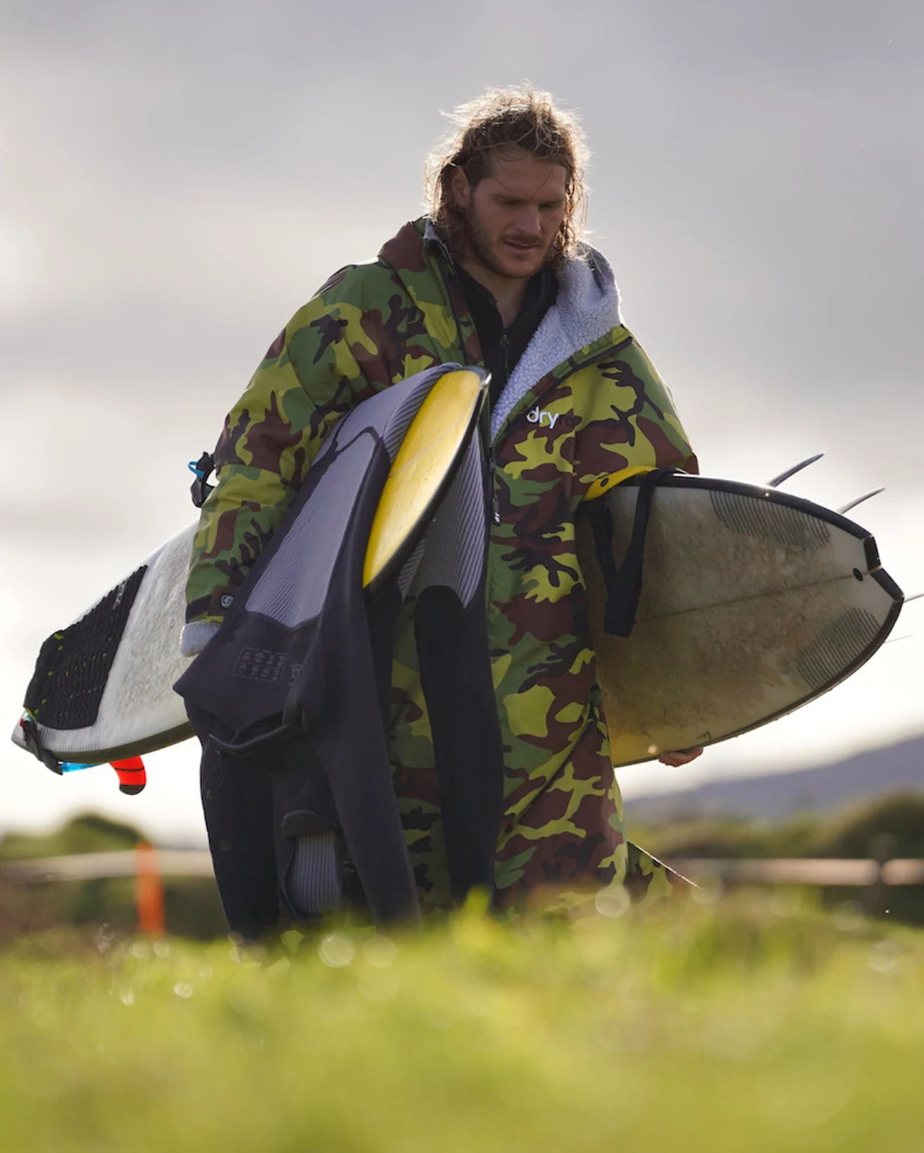 Camo Grey Advance Changing Robe - Image 7