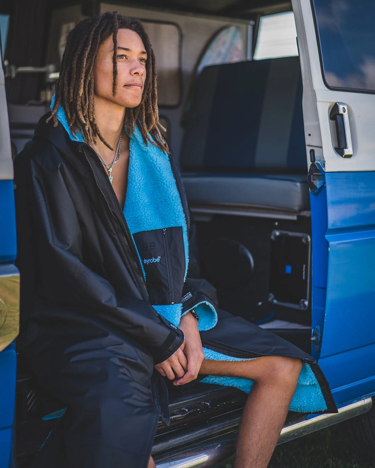 Black Blue Advance Changing Robe - Image 14