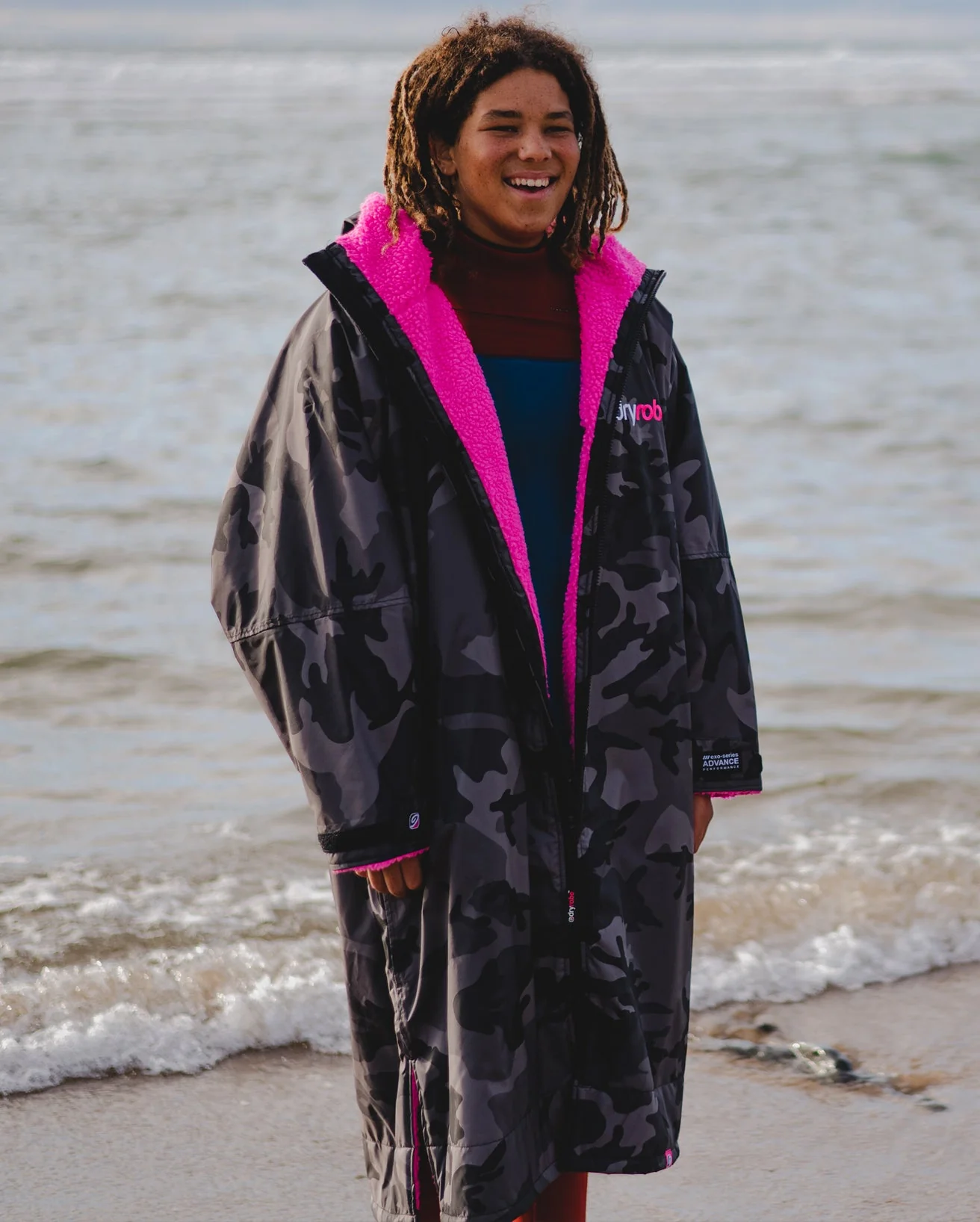 Black Camo Pink Advance Changing Robe - Image 14