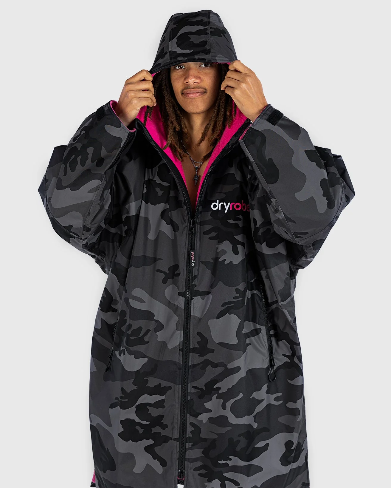 Black Camo Pink Advance Changing Robe - Image 9