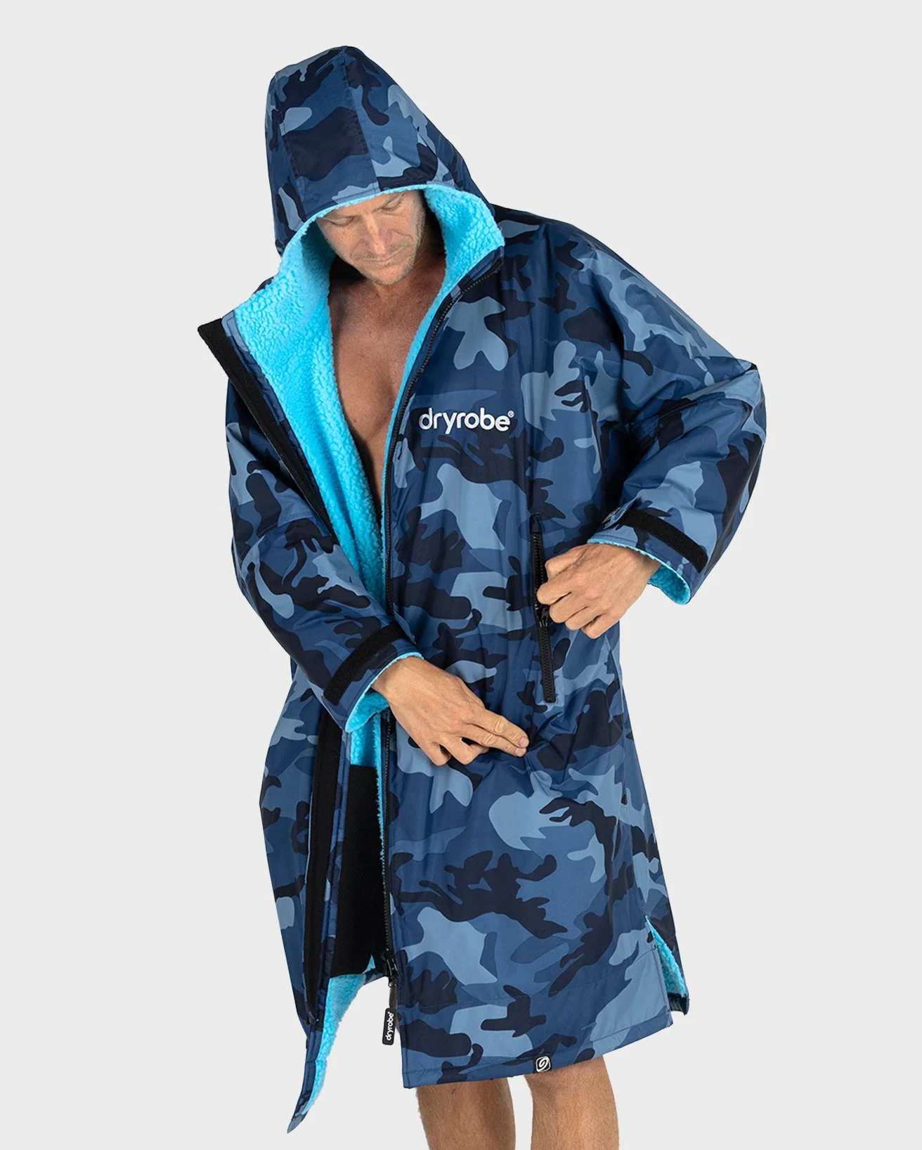 Blue Camo Blue Advance Changing Robe - Image 12