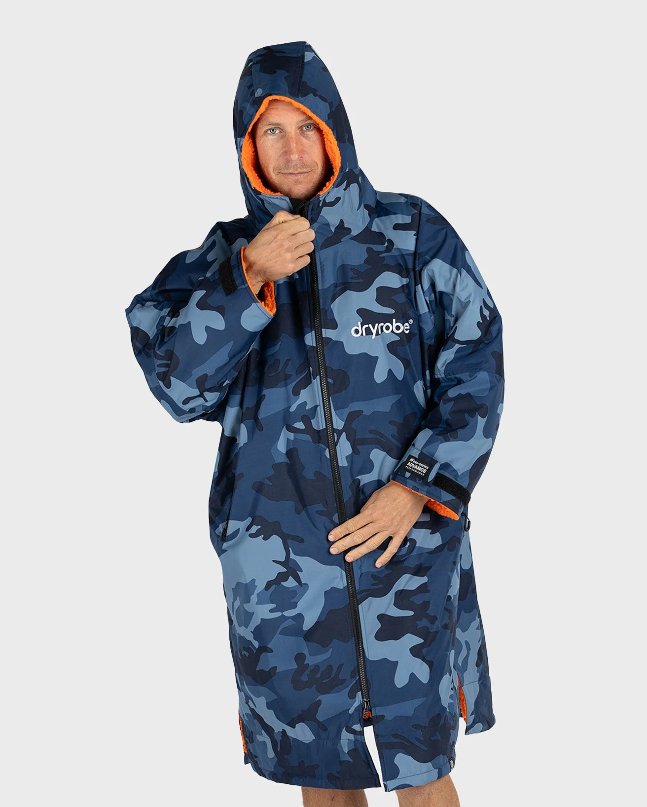 Blue Camo Orange Advance Changing Robe - Image 11
