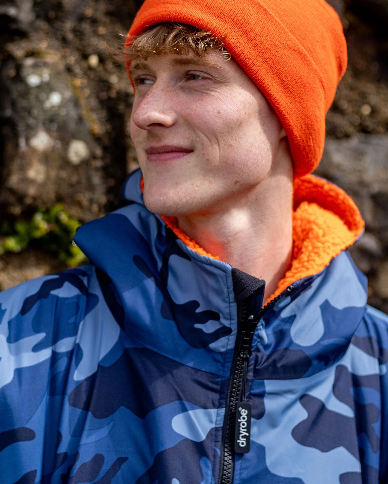 Blue Camo Orange Advance Changing Robe - Image 16