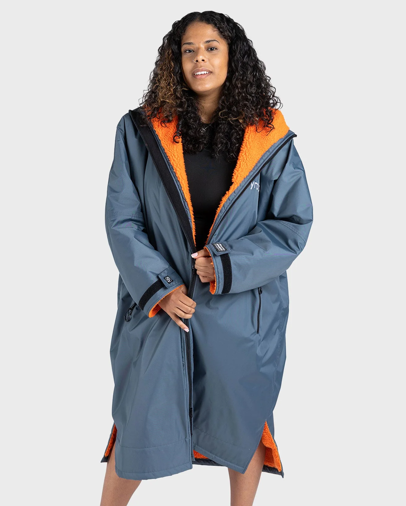 Dark Grey Orange Advance Changing Robe - Image 10