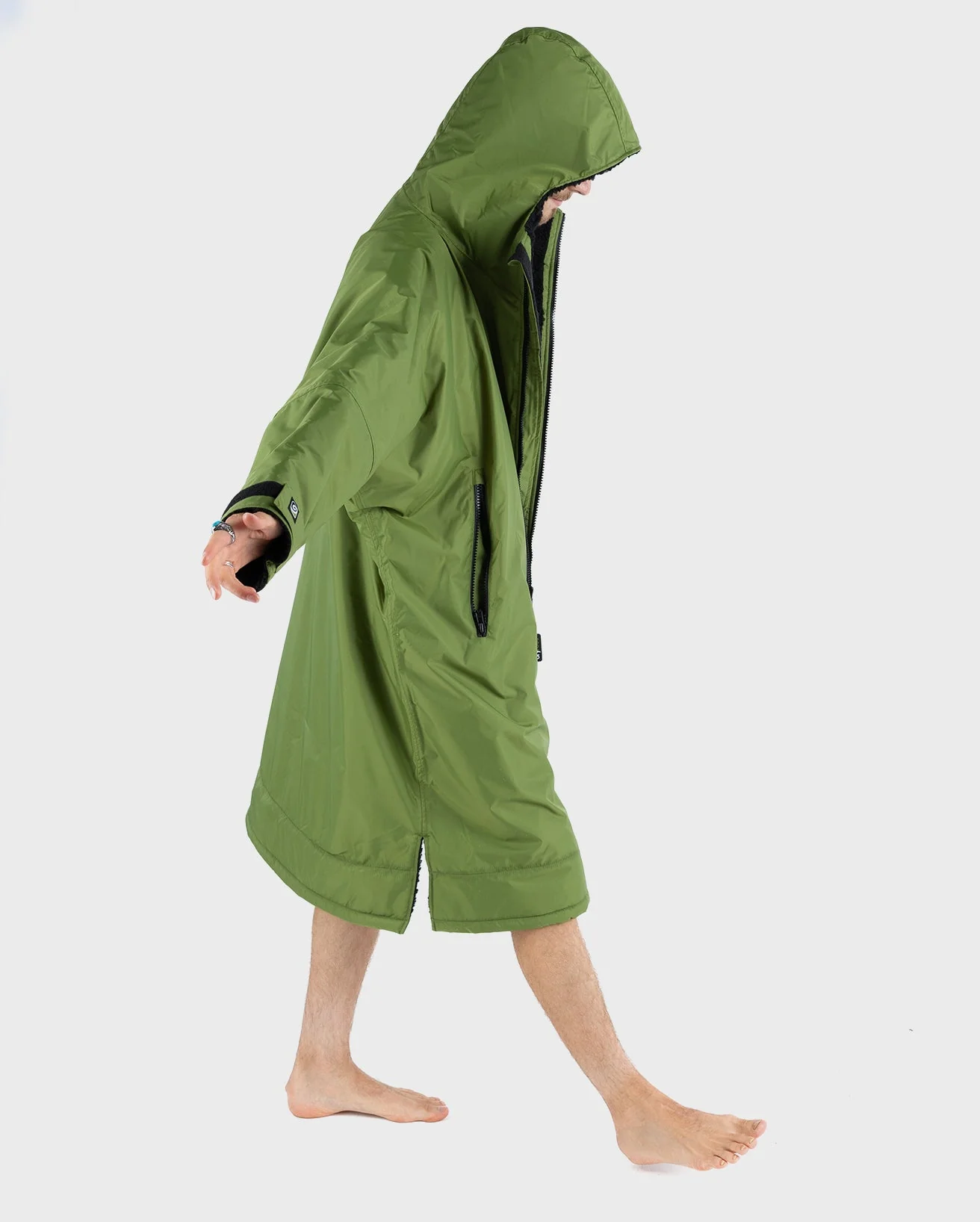 Forest Green Black Advance Changing Robe - Image 3