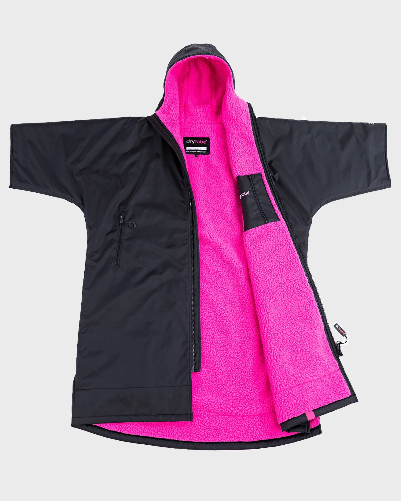 Black Pink Easy-Fit Advance Changing Robe - Image 9