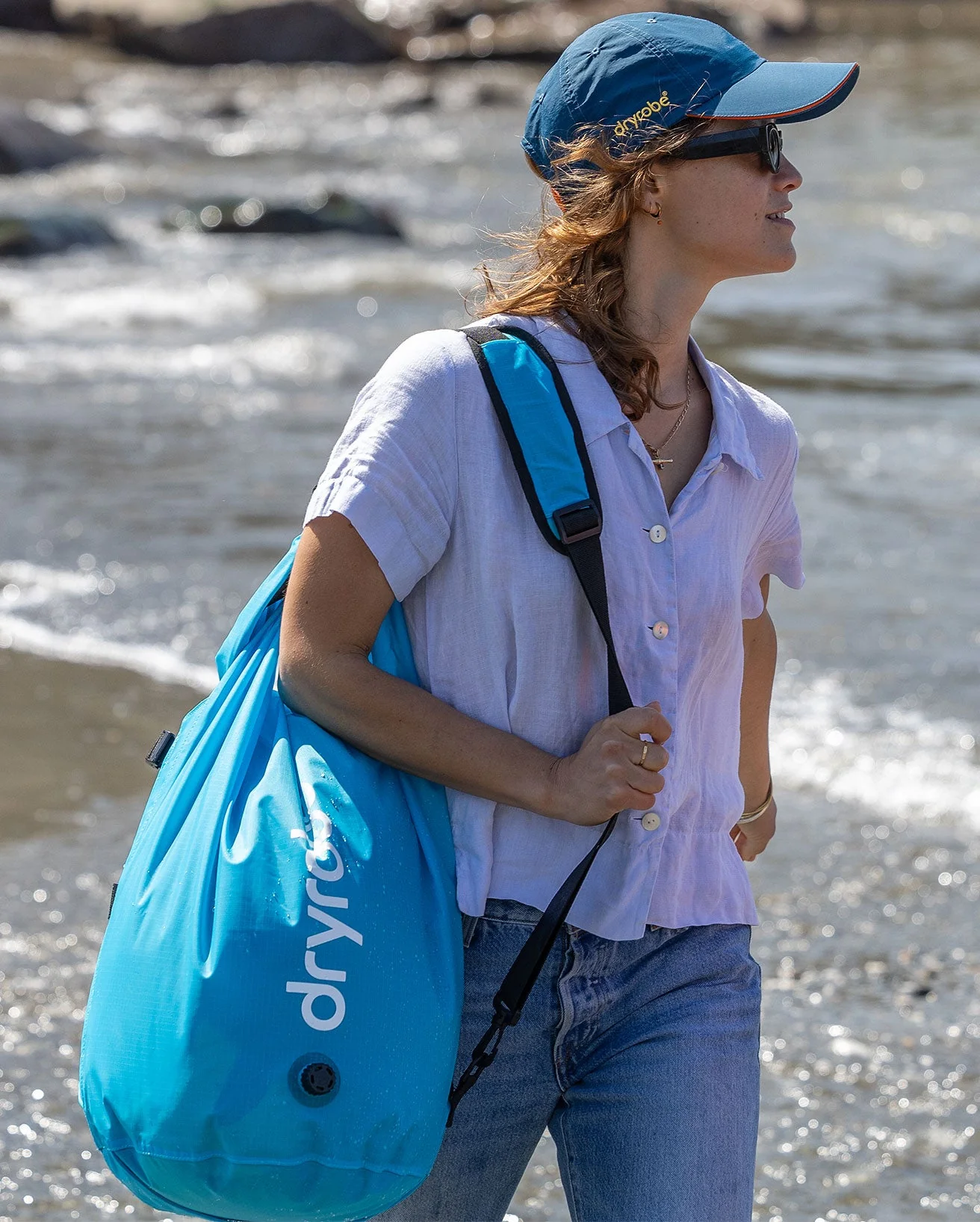 Blue Compression Travel Bag - Image 5