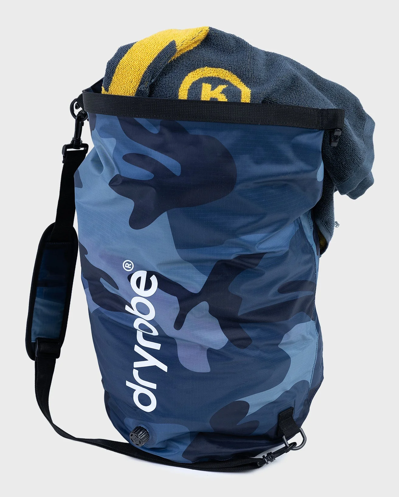 Blue Camo Compression Travel Bag - Image 3