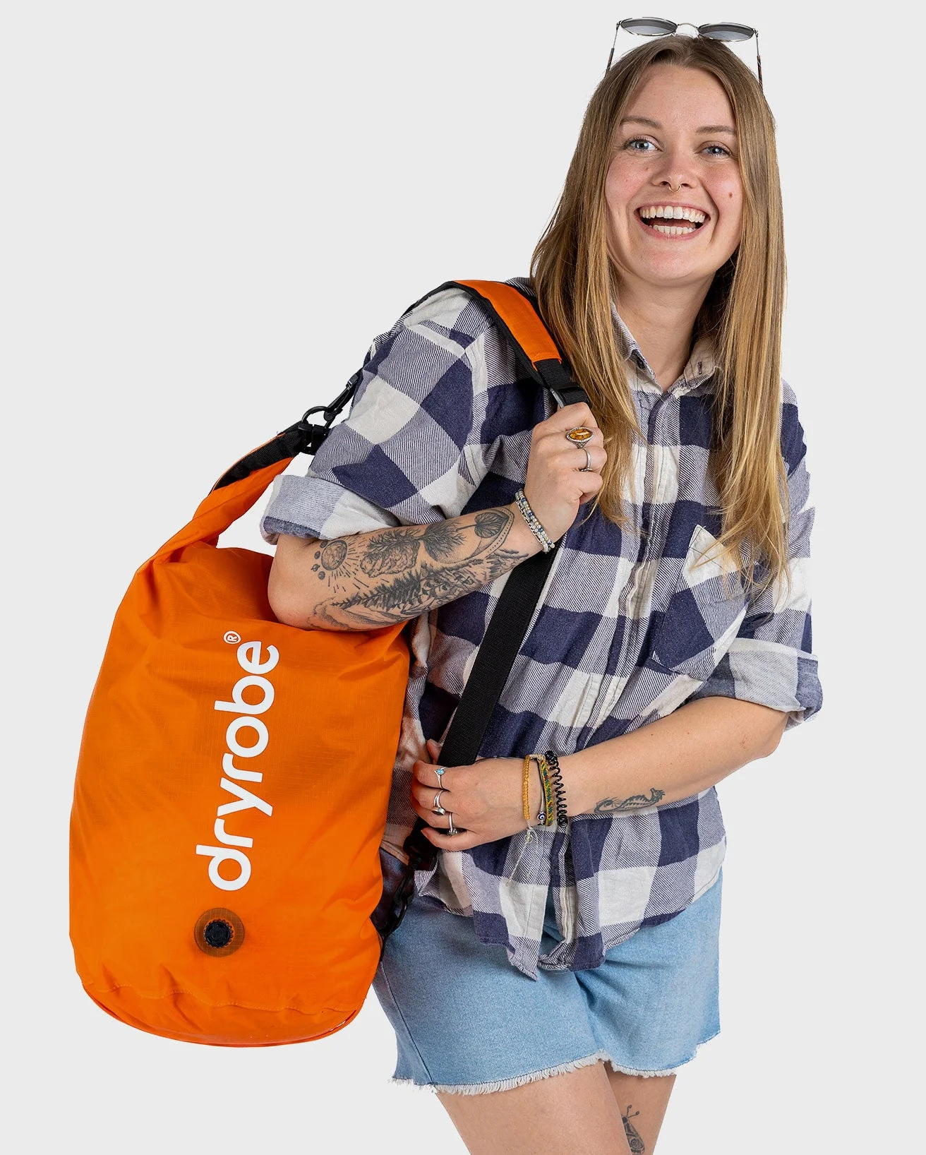 Orange Compression Travel Bag - Image 4