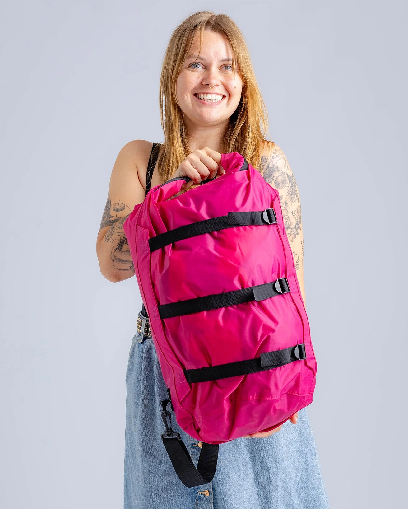 Pink Compression Travel Bag - Image 2