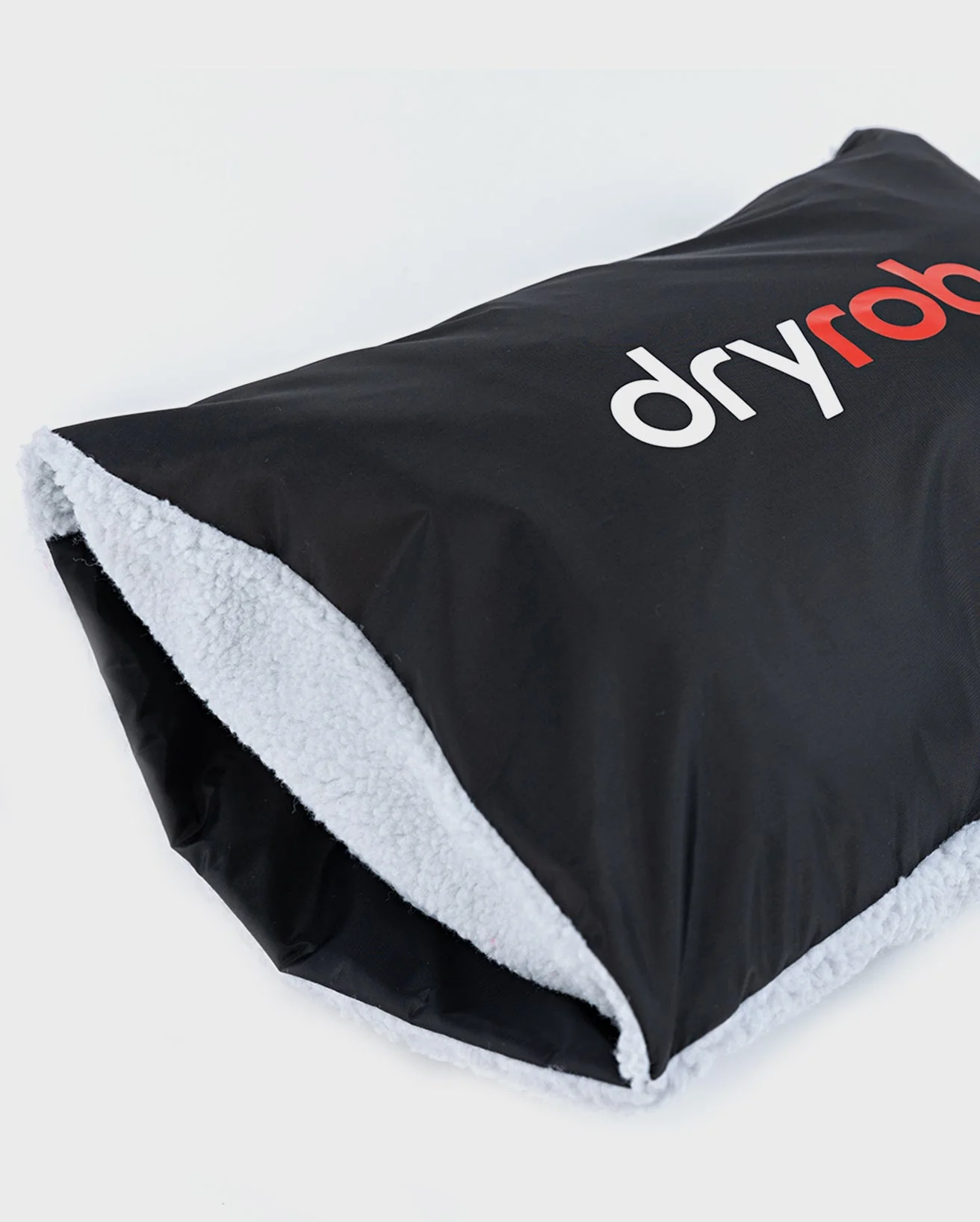Black Grey Packable Travel Cushion Cover - Image 4