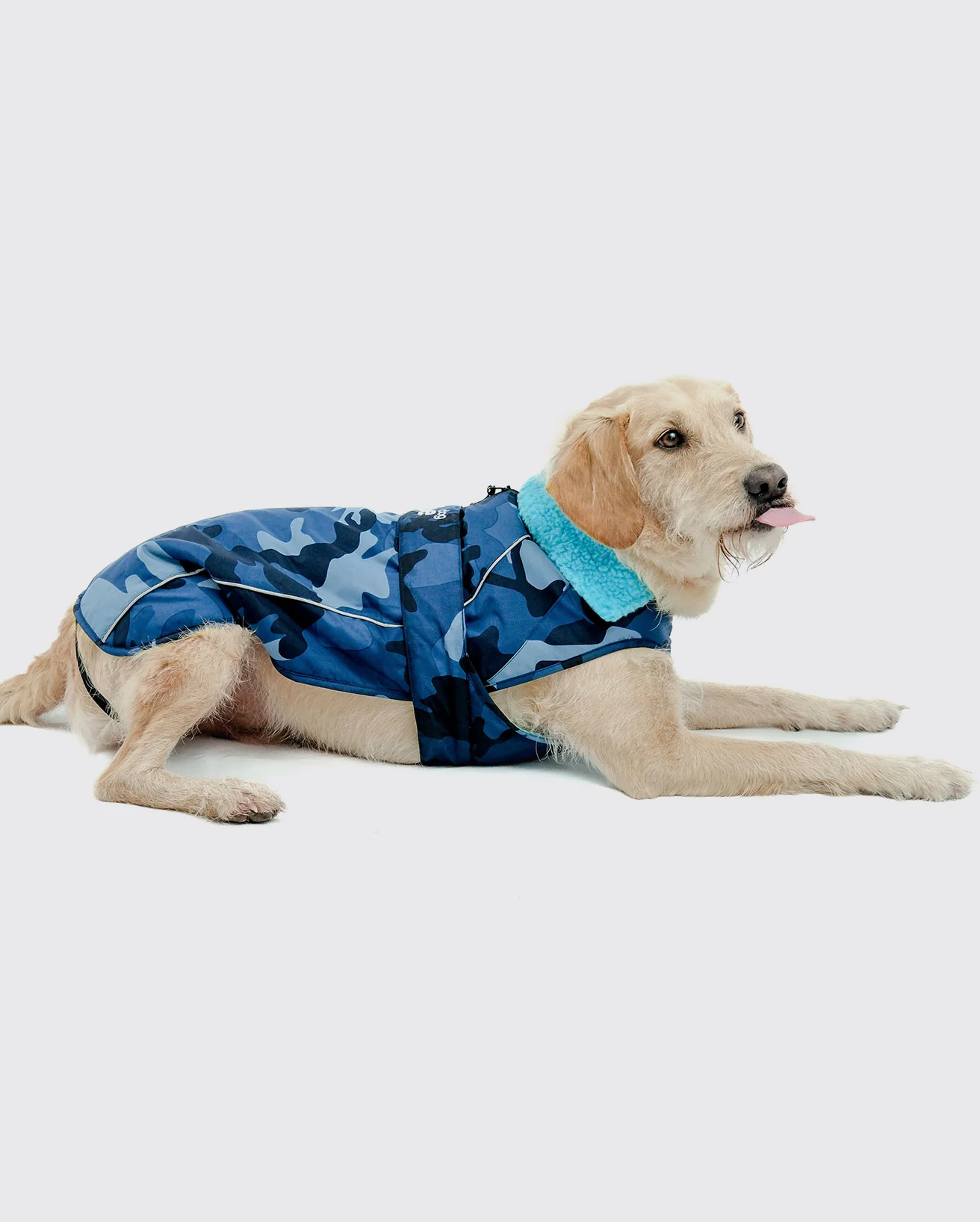 Blue Camo Blue Dog Coat - Image 10