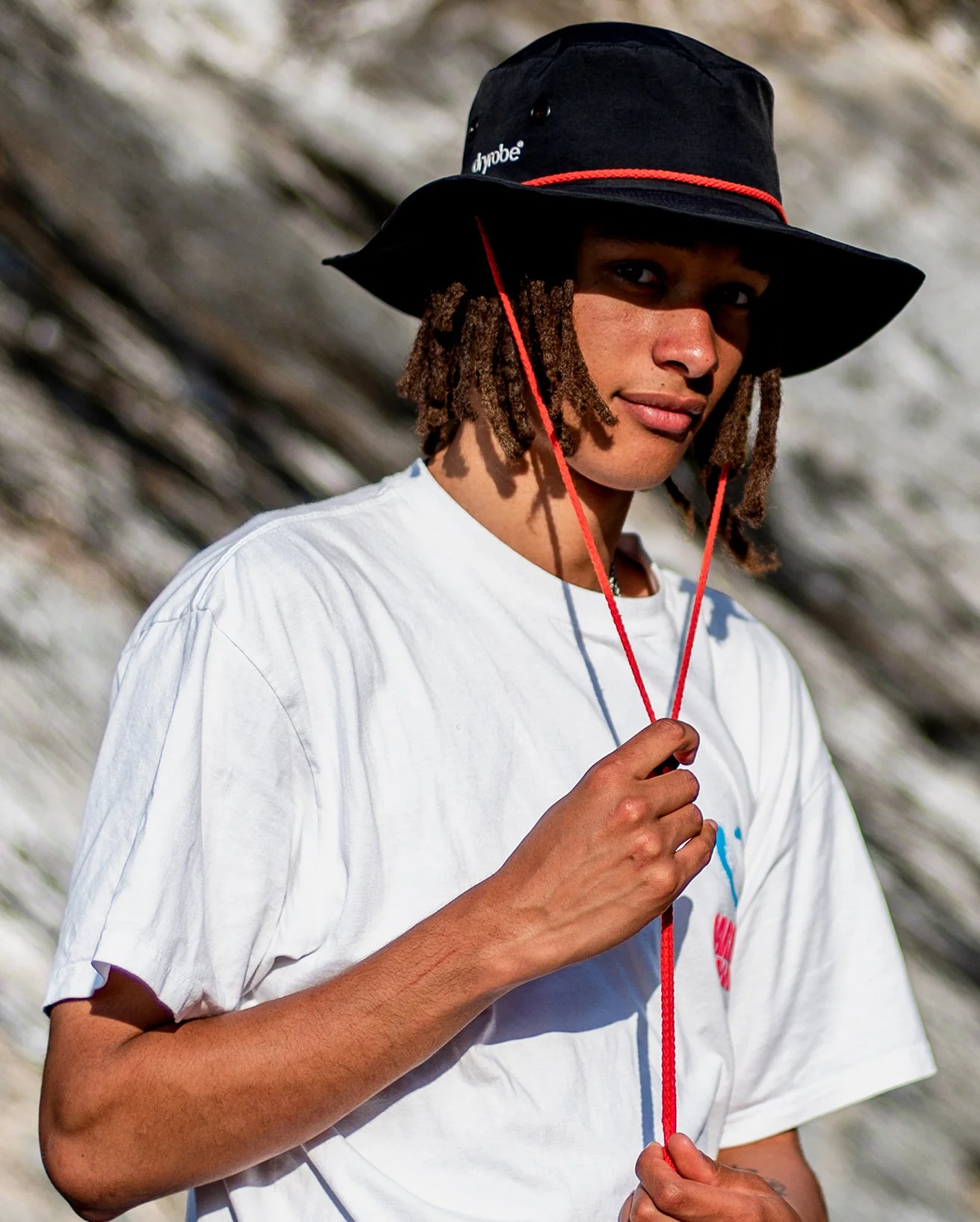 Black Quick Dry Brimmed Hat - Image 5