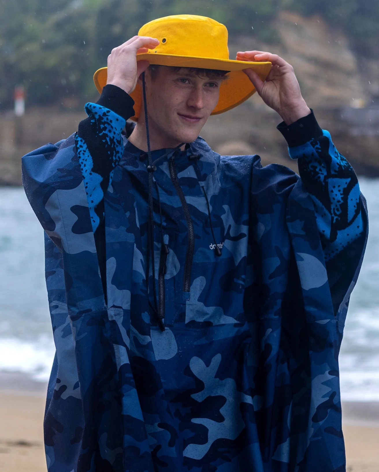 Yellow Quick Dry Brimmed Hat - Image 13