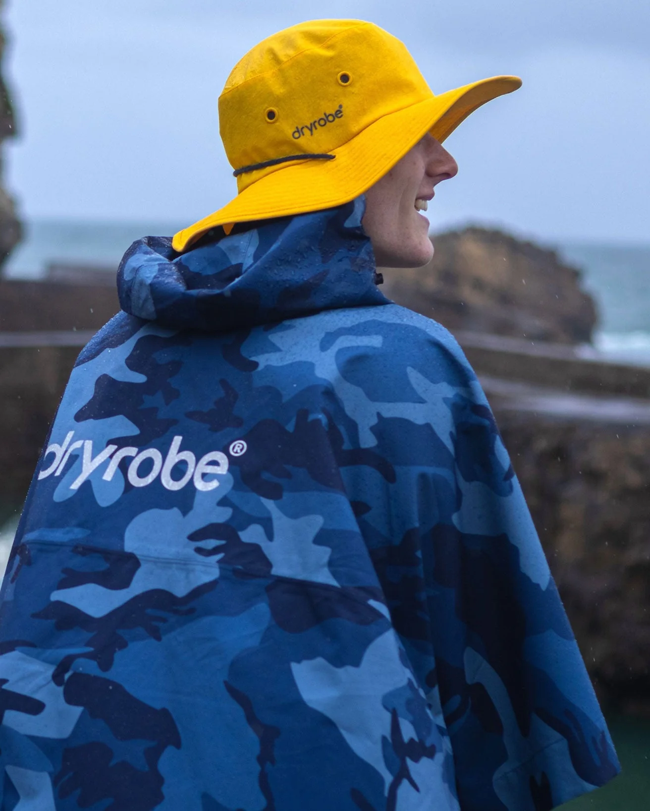 Yellow Quick Dry Brimmed Hat - Image 14