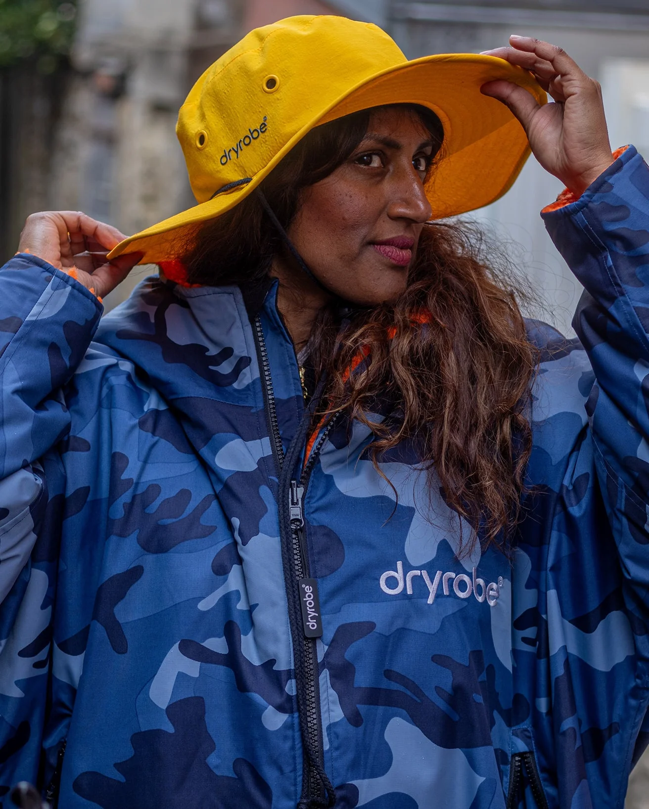 Yellow Quick Dry Brimmed Hat - Image 5