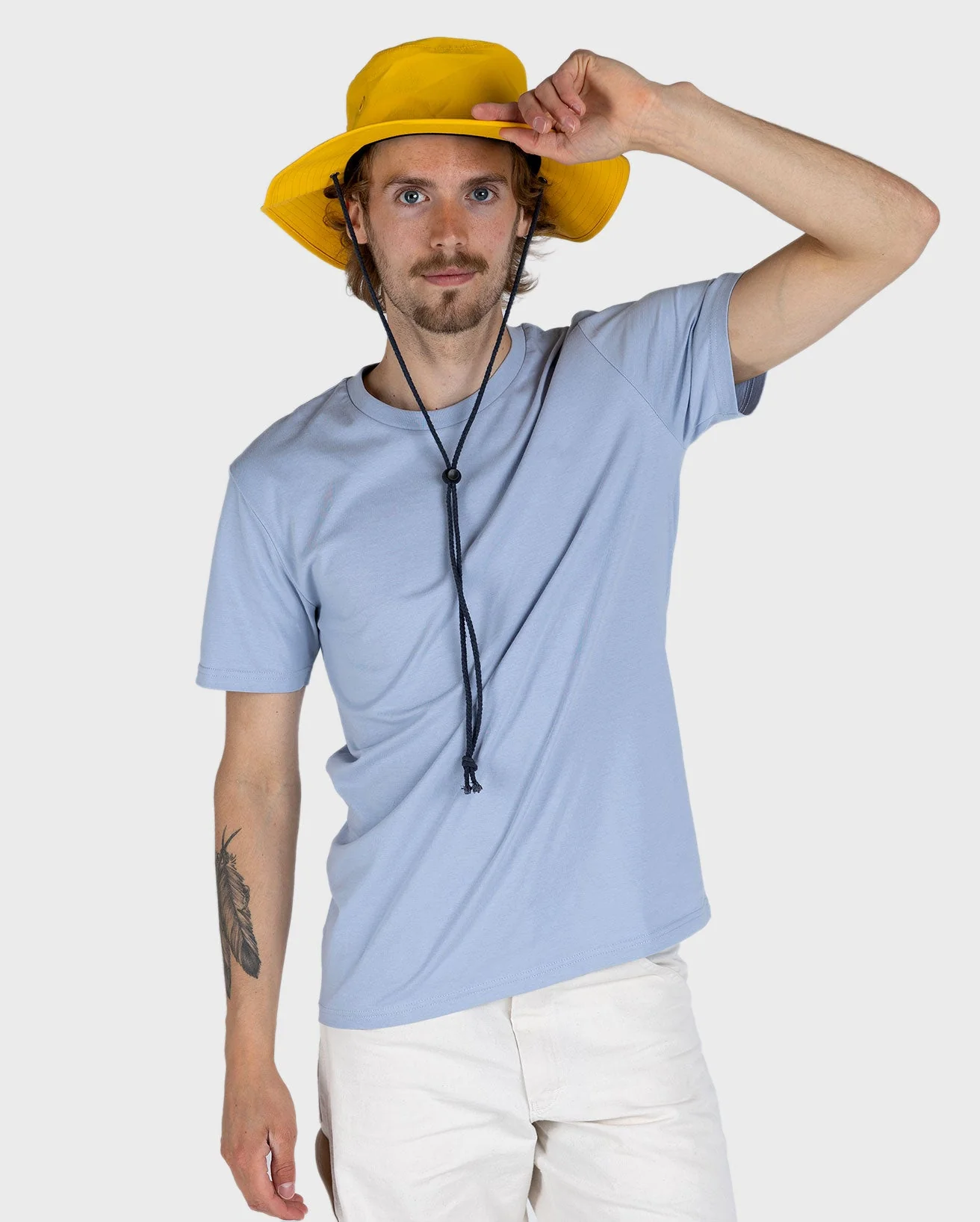Yellow Quick Dry Brimmed Hat - Image 8