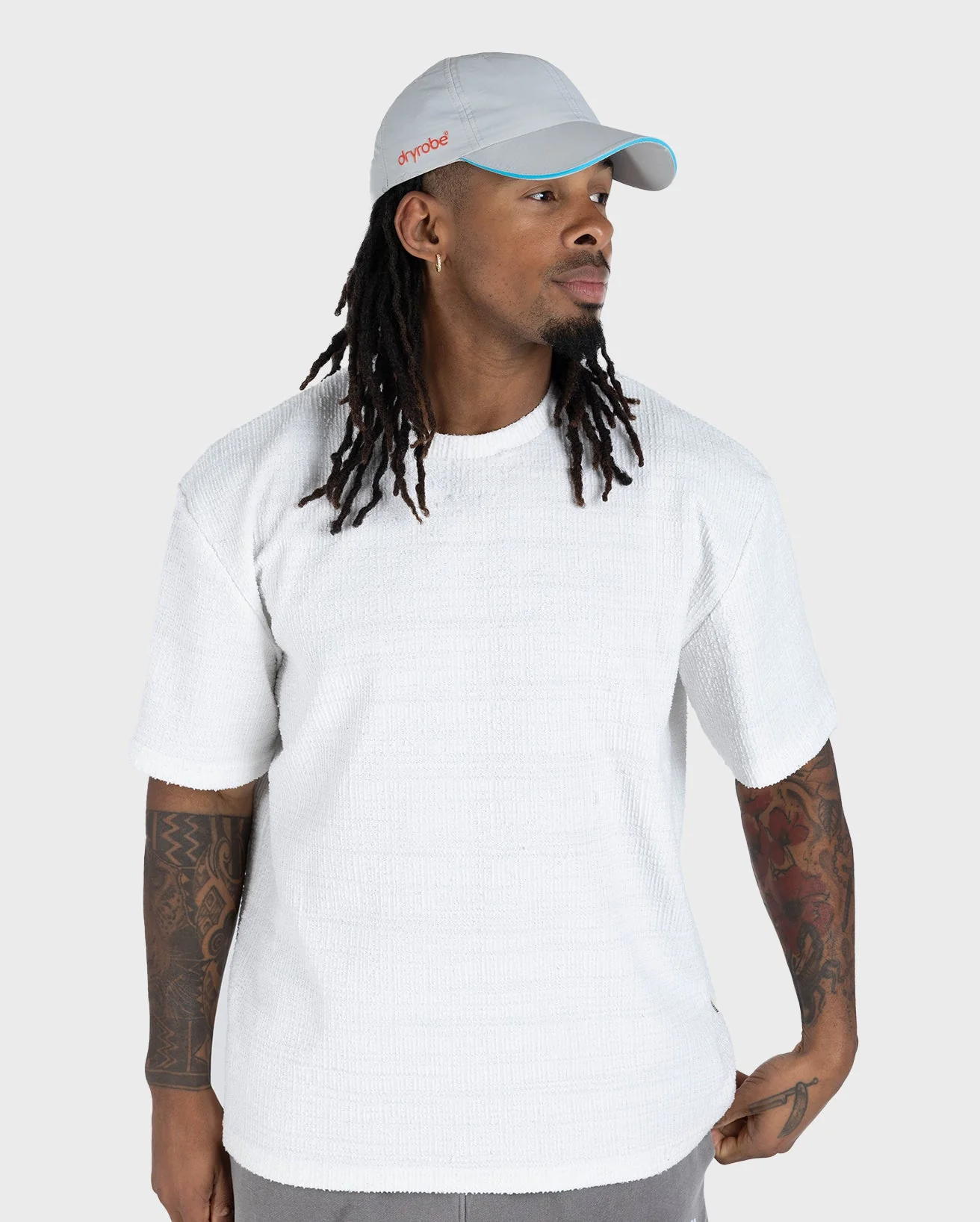 Light Grey Quick Dry Cap - Image 4