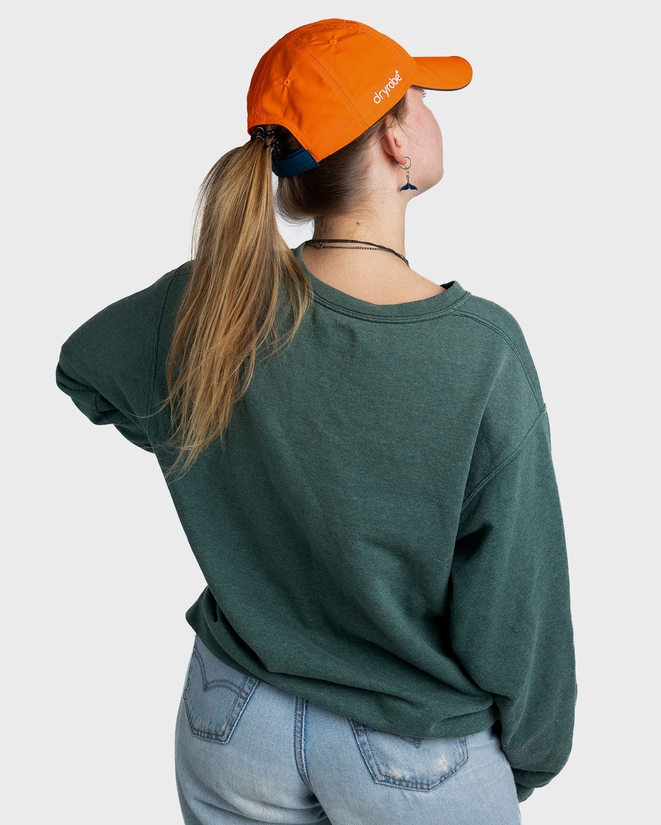 Orange Quick Dry Cap - Image 4