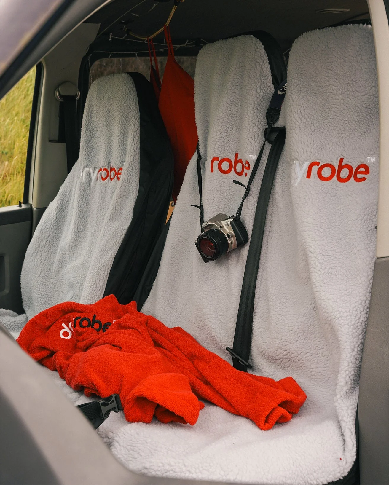 Grey Single Car Seat Cover - Image 4