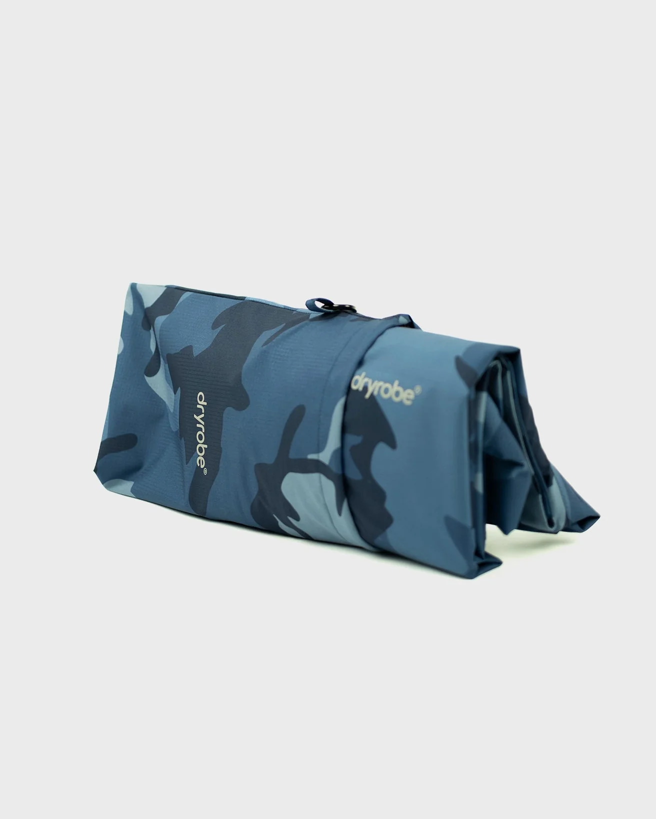 Blue One Size Camo Rainproof Poncho - Image 9