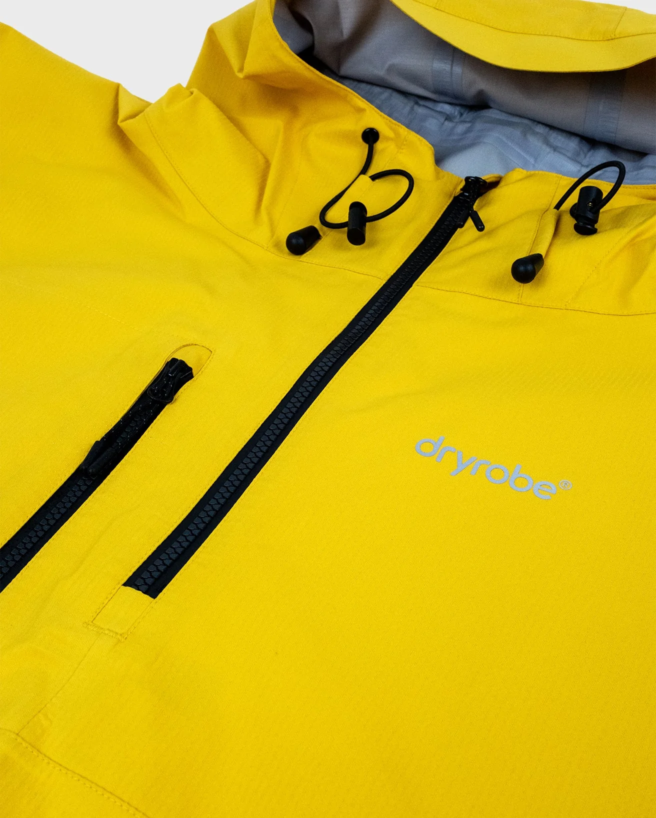 Yellow One Size Rainproof Poncho - Image 17