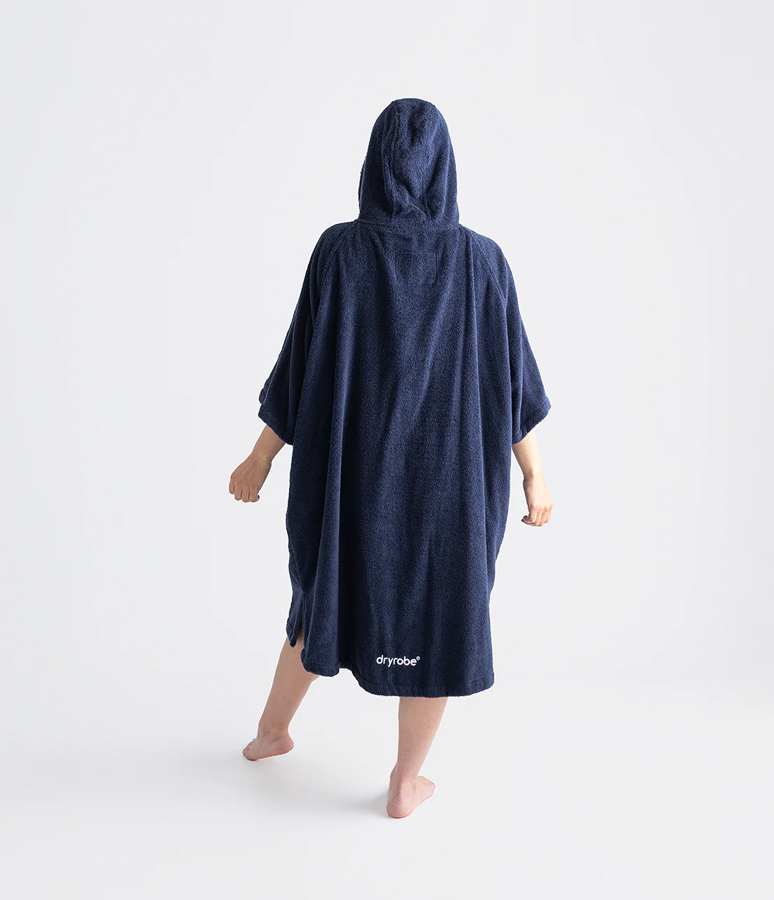 Navy Organic Towel Changing Robe - Image 3