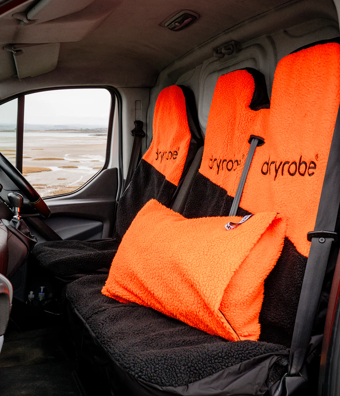 Orange Black Cushion Cover - Image 5