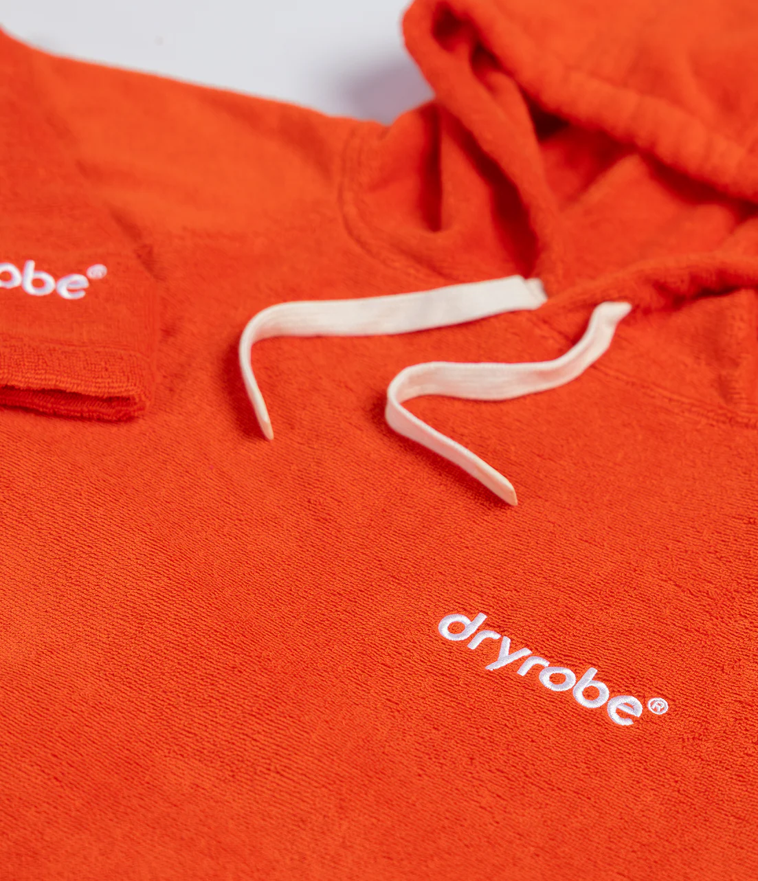 Orange Organic Towel Changing Robe - Image 14