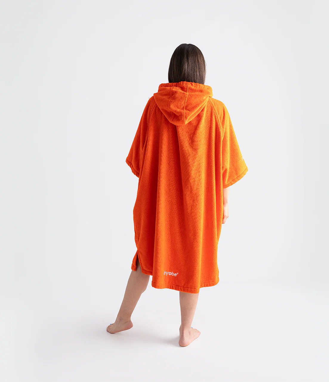 Orange Organic Towel Changing Robe - Image 3