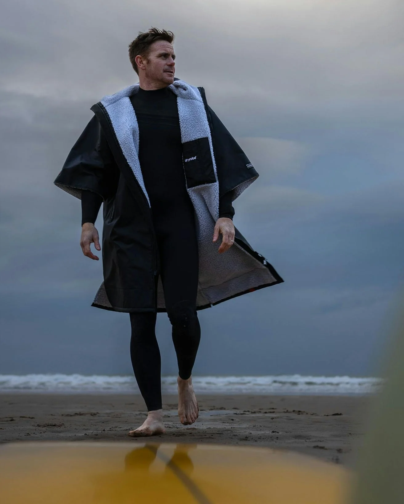 REWORK - Black Grey Camo Easy-Fit Advance Changing Robe - Image 5